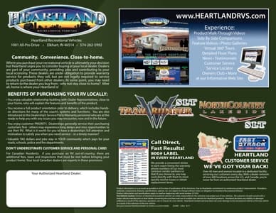 2012 Heartland Trail Runner Brochure page 16