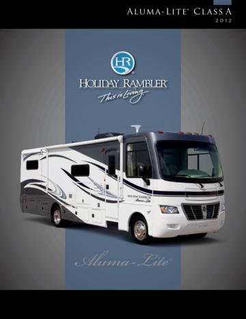 2012 Holiday Rambler Aluma Lite Class A Brochure