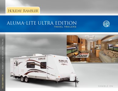 2012 Holiday Rambler Aluma Lite Ultra Brochure page 1