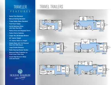 2012 Holiday Rambler Traveler Brochure page 2