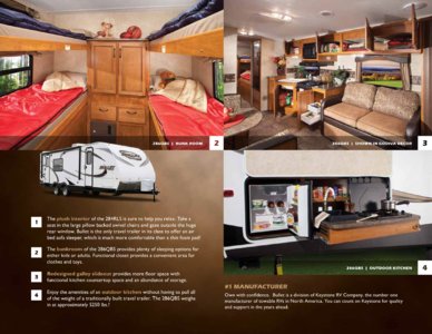 2012 Keystone RV Bullet Ultra Lite Brochure page 3