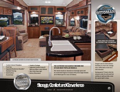 2012 Keystone RV Cougar Western Edition Brochure page 3