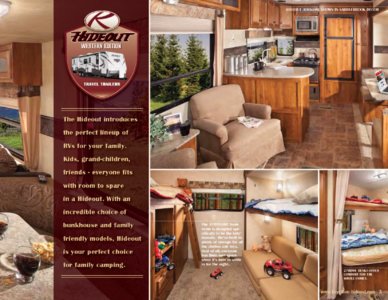 2012 Keystone RV Hornet Hideout Western Edition Brochure page 3