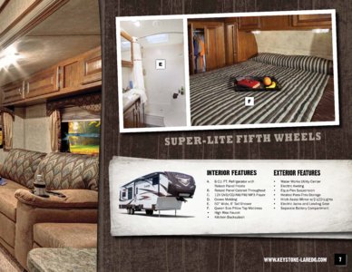 2012 Keystone RV Laredo Brochure page 7