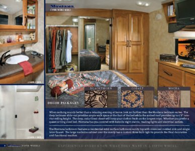 2012 Keystone RV Montana Brochure page 6