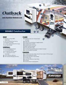 2012 Keystone RV Outback Brochure page 4