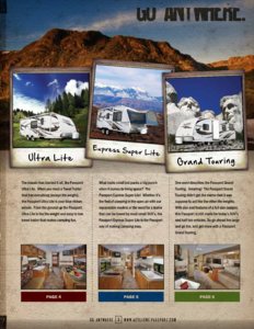 2012 Keystone RV Passport Ultra Lite Brochure page 3