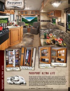 2012 Keystone RV Passport Ultra Lite Brochure page 4