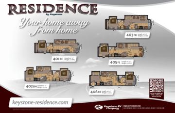 2012 Keystone RV Residence Brochure