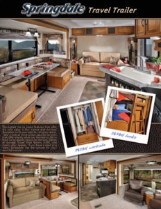 2012 Keystone RV Springdale Western Edition Brochure page 2