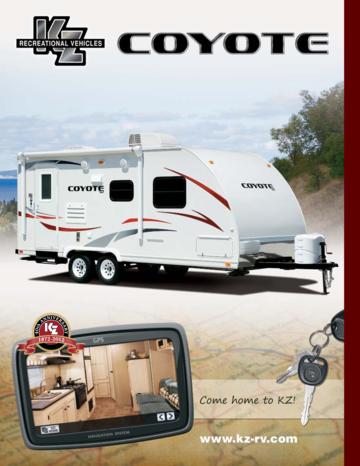 2012 KZ RV Coyote Brochure