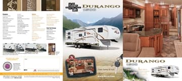 2012 KZ RV Durango 1500 Brochure