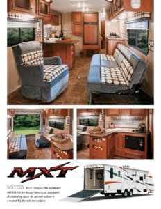 2012 KZ RV MXT Brochure page 3