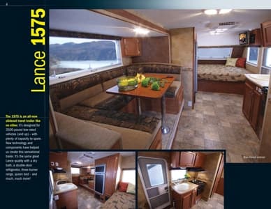 2012 Lance Travel Trailers Brochure page 4