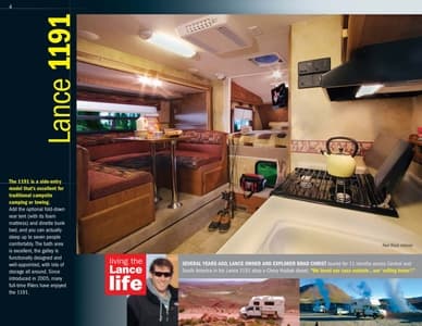 2012 Lance Truck Campers Brochure page 4
