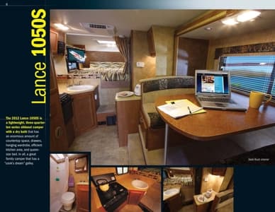 2012 Lance Truck Campers Brochure page 6