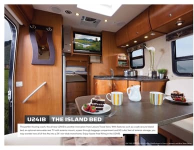 2012 Leisure Travel Vans Unity Brochure page 2