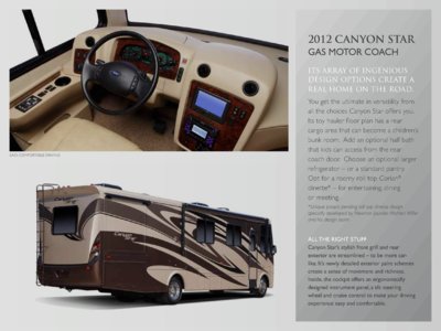 2012 Newmar Canyon Star Brochure page 11