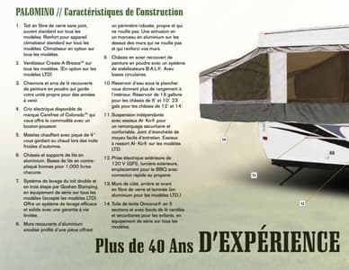 2012 Palomino Tent Campers French Brochure page 6