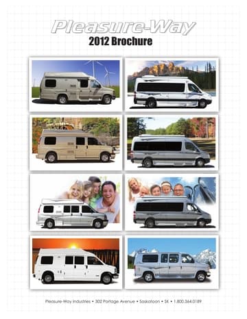2012 Pleasure-Way Full Line Brochure