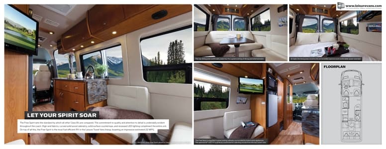 2012 Triple E RV Free Spirit Brochure page 2