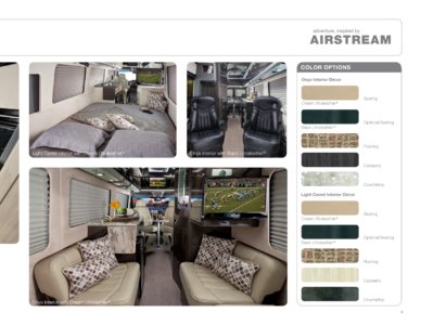 2013 Airstream Interstate 3500 Brochure page 9