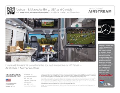 2013 Airstream Interstate 3500 Brochure page 16