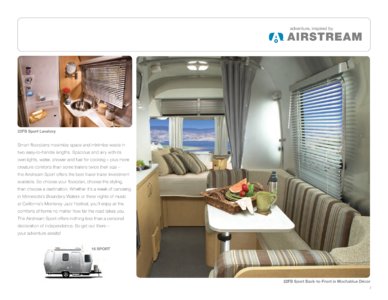 2013 Airstream Travel Trailers Brochure page 7