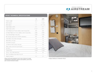 2013 Airstream Travel Trailers Brochure page 9