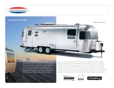 2013 Airstream Travel Trailers Brochure page 14