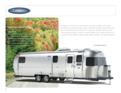 2013 Airstream Travel Trailers Brochure page 28