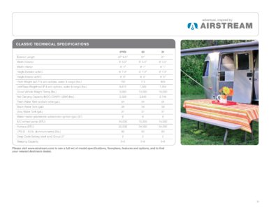 2013 Airstream Travel Trailers Brochure page 31