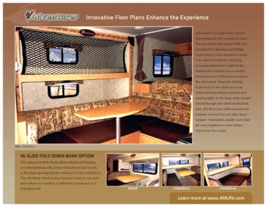 2013 ALP Adventurer Truck Campers Brochure page 4