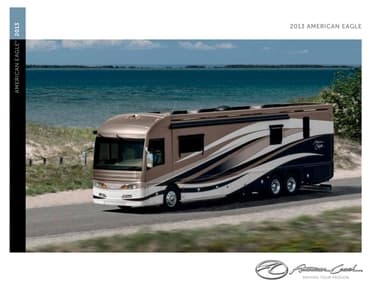 2013 American Coach American Eagle Brochure page 1