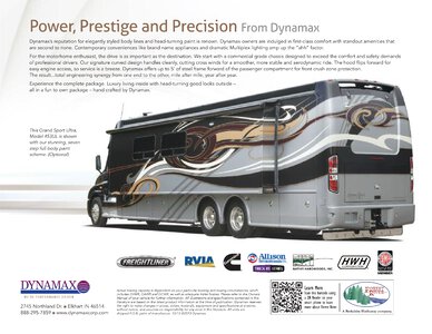 2013 Dynamax Grand Sport Ultra Brochure page 32