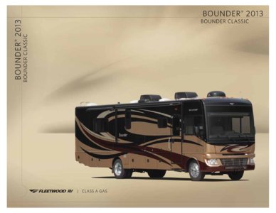 2013 Fleetwood Bounder Classic Brochure page 1