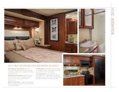 2013 Fleetwood Bounder Brochure page 3