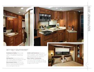 2013 Fleetwood Southwind Brochure page 3