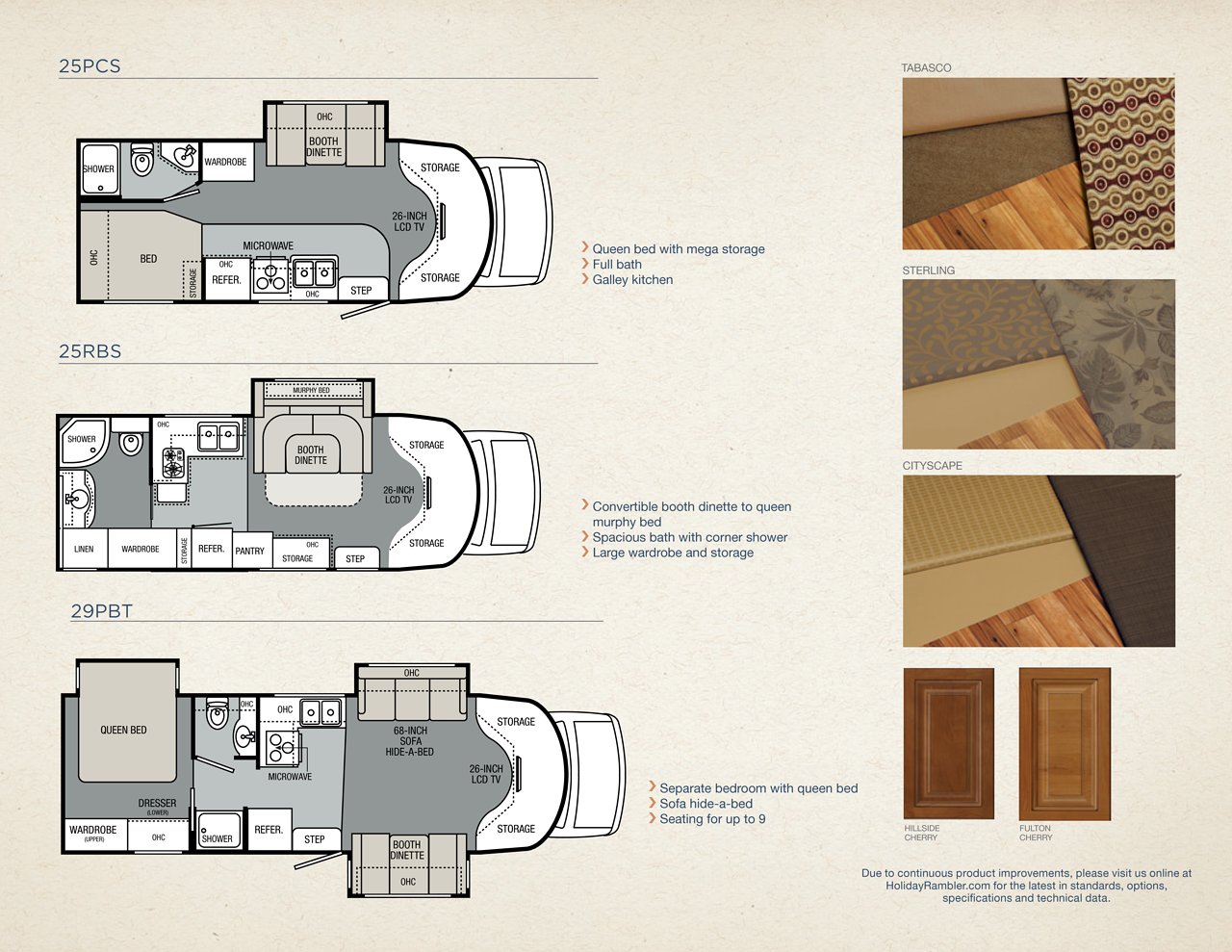 2013 Holiday Rambler Augusta Brochure | Download RV brochures ...