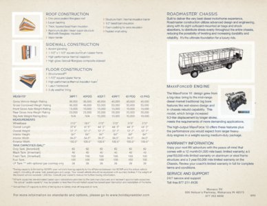 2013 Holiday Rambler Endeavor Brochure page 4