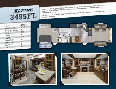 2013 Keystone RV Alpine Brochure page 4