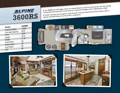 2013 Keystone RV Alpine Brochure page 8