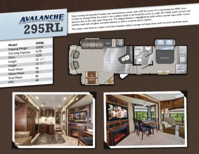 2013 Keystone RV Avalanche Brochure page 2