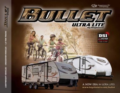 2013 Keystone RV Bullet Ultra Lite Brochure page 1