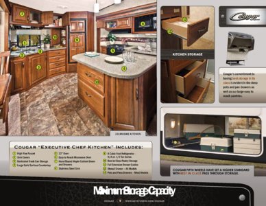 2013 Keystone RV Cougar Western Edition Brochure page 5