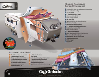 2013 Keystone RV Cougar Western Edition Brochure page 6