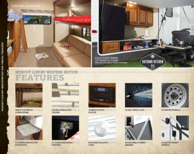 2013 Keystone RV Hideout Wester Edition Brochure page 6