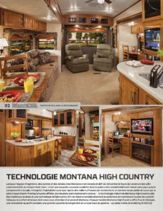 2013 Keystone RV Montana High Country French Brochure page 2