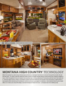 2013 Keystone RV Montana High Country Brochure page 2