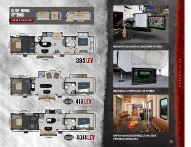 2013 Keystone RV Raptor Brochure page 15